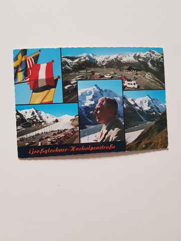 AK Großglockner-Hochalpenstraße. Herr. Hofrat Dipl.-Ing. Franz Wallack.
