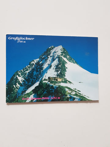 AK Großglockner. Erzherzog-Johann-Hütte.