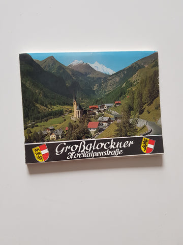 Leporello Großglockner Hochalpenstraße.