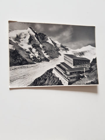 AK Hotel Franz Josef Haus mit Großglockner.