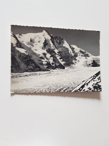 AK Großglockner mit Pasterzengletscher.