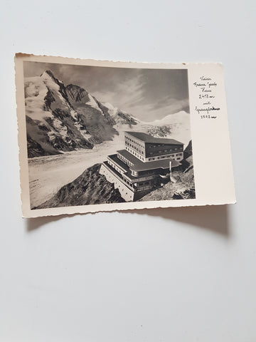 AK Kaiser Franz Josefs Haus mit Großglockner.
