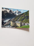 AK Großglockner Hochalpenstrasse Glocknerhaus, Großglockner mit Pasterze.