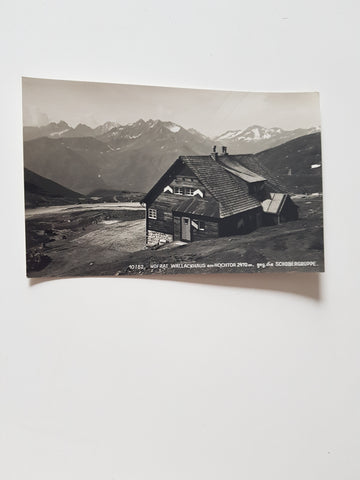 AK Hofrat Wallackhaus am Hochtor geg. die Schobergruppe.