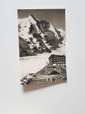AK Kaiser Franz Josefhaus mit Großglockner.