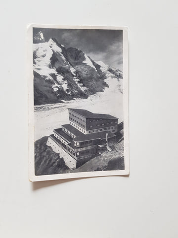AK Kaiser Franz Josefs Haus mit Großglockner.