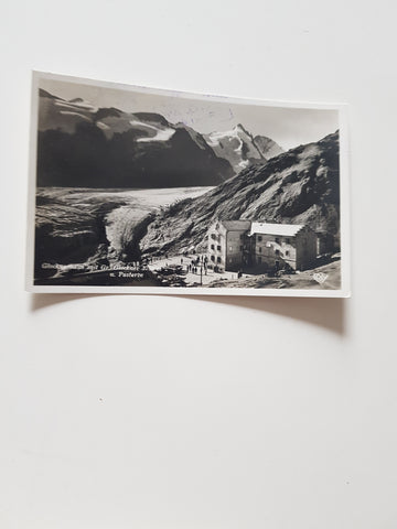 AK Glocknerhaus mit Großglockner. und Pasterze.
