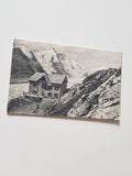 AK Kaiser Franz Josef-Haus gegenüber dem Großglockner an der Franz Josefshöhe Heiligenblut.