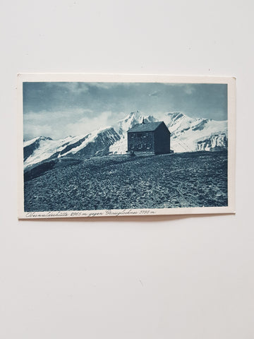 AK Oberwalderhütte mit Grossglockner.