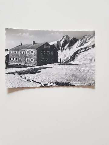 AK Oberwalderhütte mit Großglockner.