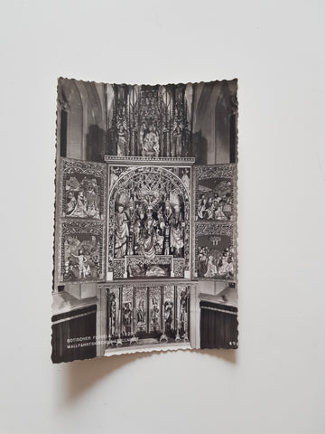 AK Heiligenblut. Gotischer Flügelaltar. Wallfahrtskirche Heiligenblut.