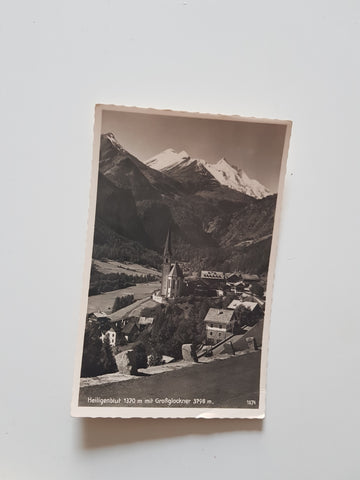 AK Heiligenblut mit Großglockner. (1942)