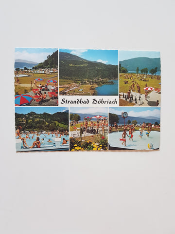 AK Strandbad Döbriach.