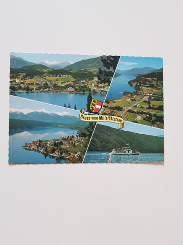 AK Gruß vom Millstättersee.