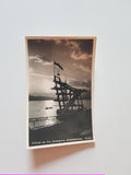 AK Millstatt am See. Sprungturm, Abendstimmung. (1933)