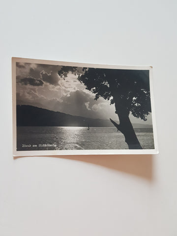 AK Abend am Millstättersee. (1949)