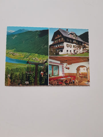 AK Weissensee. Gatschach. Pension Tuschnig. Inh. Johann Winkler.