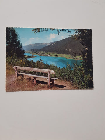 AK Blick von der Rauna auf Techendorf am Weißensee.