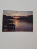 AK Abendstimmung am Weißensee.