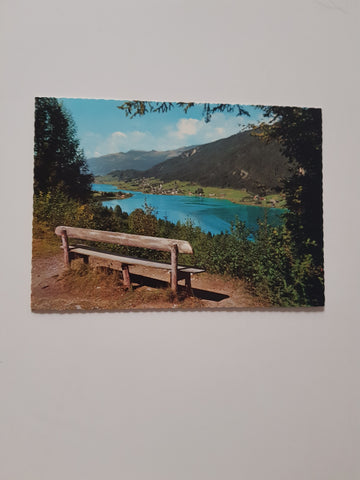 AK Blick von der Rauna auf Techendorf am Weißensee.