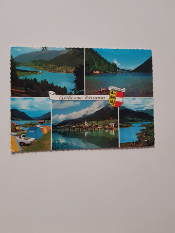 AK Grüße vom Weißensee.