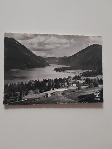 AK Blick von Naggl am Weißensee auf Paterzipf.