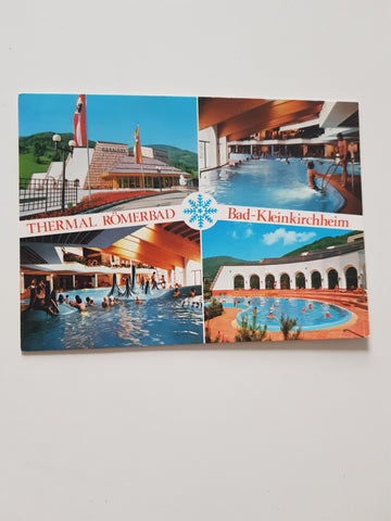 AK Bad Kleinkirchheim. Thermalbad Römerbad.