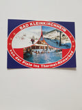 AK Bad Kleinkirchheim von der Piste ins Thermal-Römerbad.