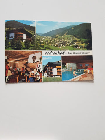 AK Bad Kleinkirchheim. Hotel Eschenhof.