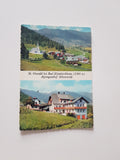 AK St. Oswald bei Bad Kleinkirchheim. Alpengasthof Schneeweiß.