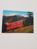 AK Reißeckbahn mit Blick auf Kreuzeckmassiv.