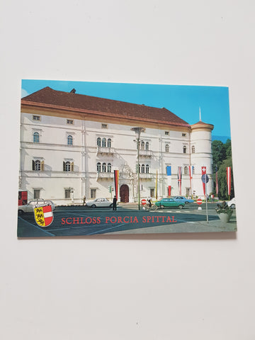 AK Schloß Porcia Spittal an der Drau.