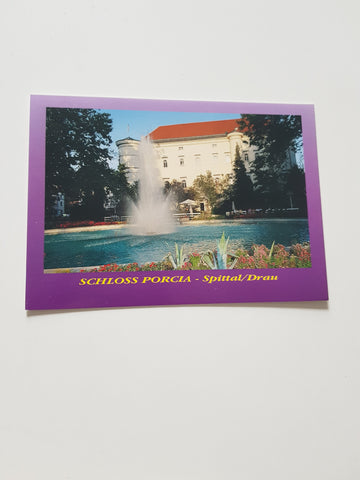 AK Spittal an der Drau. Schloß Porcia.
