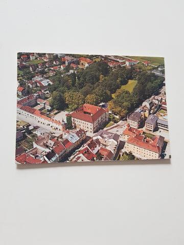 AK Spittal an der Drau. Luftaufnahme.
