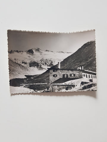 AK Osnabrückerhütte mit Elend Gletscher. Hohe Tauern.
