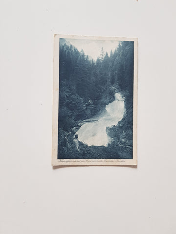 AK Klammfall nächst der Gmünderhütte Maltatal. (1924)
