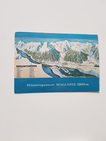 AK Wintersportort Mallnitz.