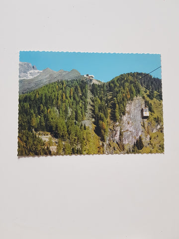 AK Ankogel-Bergbahn Mittelstation mit Höhenrestaurant.