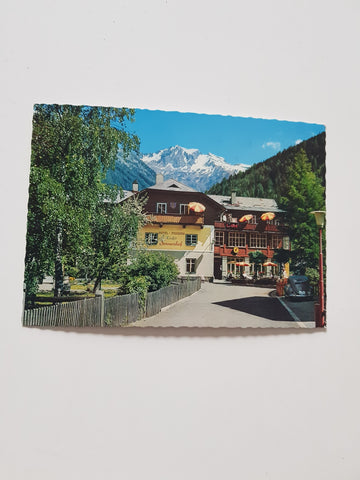 AK Mallnitz. Hotel Pension Cafe Sonnenhof. Bes. Josef Hohenwarter.