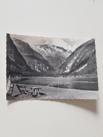 AK Stappitzersee bei Mallnitz mit Hochalmspitze.