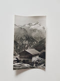 AK Mallnitz. Gastwirtschaft Häusleralm. Blick gegen Hannoverhaus.