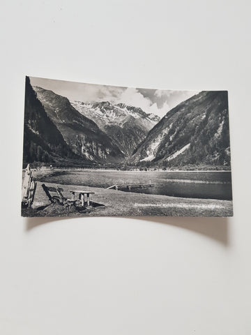 AK Stappitzersee bei Mallnitz mit Hochalmspitze.