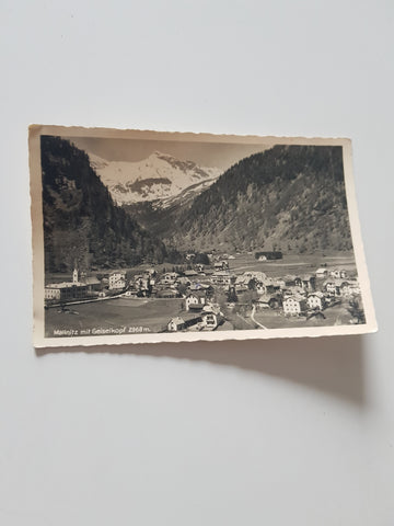 AK Mallnitz mit Geiselkopf.