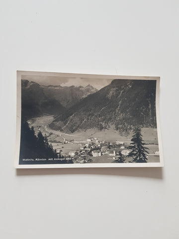 AK Mallnitz mit Ankogel. (1930)