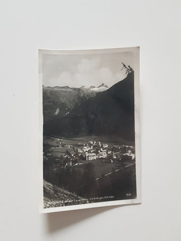 AK Mallnitz an der Tauernbahn mit Ankogel.