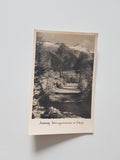 AK Mallnitz. Evelingpromenade mit Ankogel.