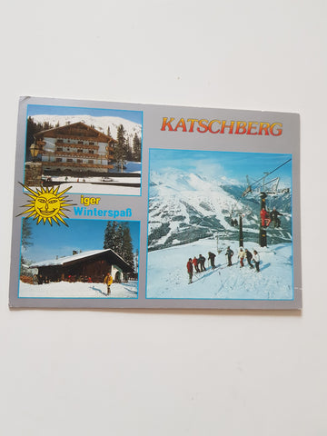 AK Katschberg. Rennweg 14. Hotel Pension Lärchenhof. Schihütte Lärchenstüberl.