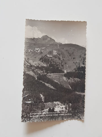 AK Alpenhotel Katschberghöhe. Blick vom Aineck gegen Kareck.
