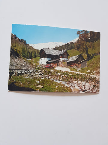 AK Johann Aschbacher Gasthaus und Heilbad Karlbad beim Könighstuhl.