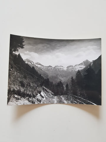 AK Blick auf Reißeckgruppe von Gatternig-Hütte Kobonigalm Obervellach.